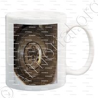 mug-CHAMBERY & ANNECY_Armes des Deux Savoie, A la République Suisse. Château de Chambéry_France