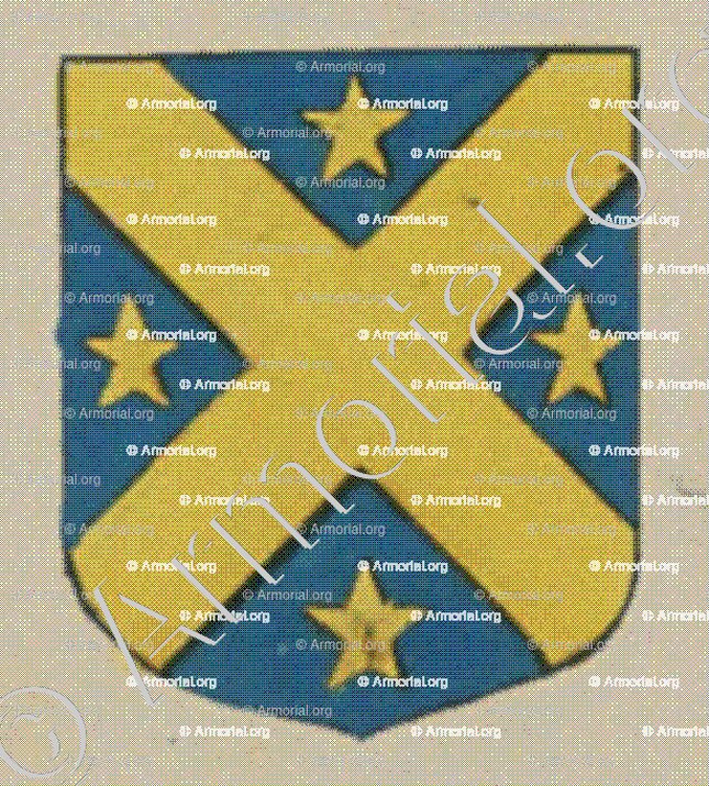 Le Comté de Thanne (Thann) (Alsace)_Blason enregistré sous le règne de Louis XIV_France 