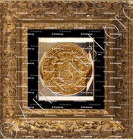 cadre-ancien-or-Charles Felix Ier de SAVOIE_80 Lire. Duc de Savoie, Roi de Sardaigne 1821-1831._Etats de Savoie ()