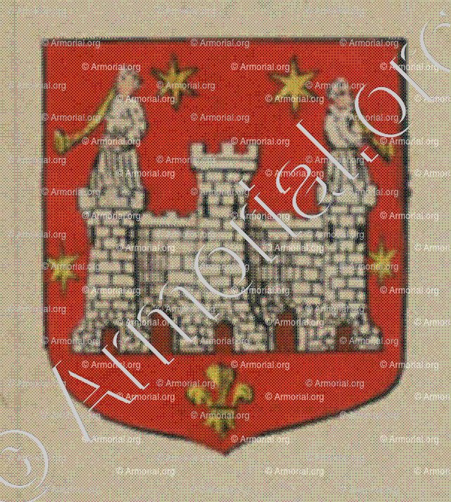 Le Conseil de la ville de Fribourg (Alsace)_Blason enregistré sous le règne de Louis XIV_France 