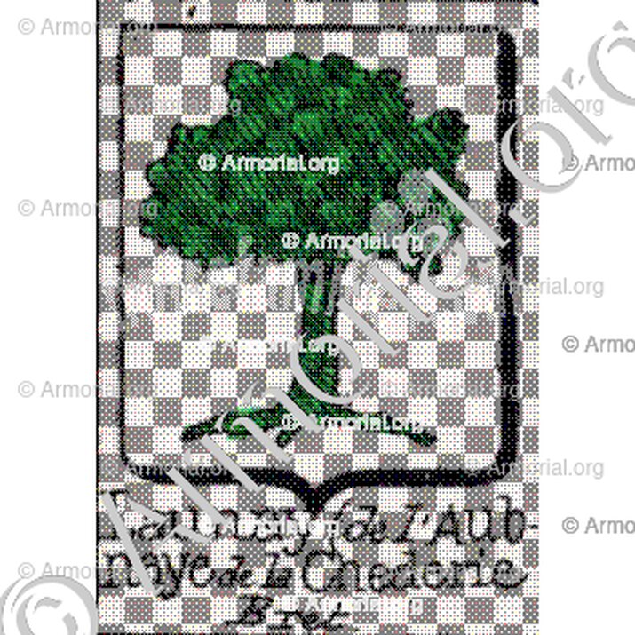 Launay (de l'Aubnaye de la Chederie__