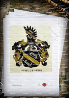 velin-d-Arches-SCHULTHEISS_Wappenbuch der Stadt Basel . B.Meyer Knaus 1880_Schweiz 