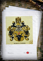 velin-d-Arches-SCHULTHESS_Wappenbuch der Stadt Basel . B.Meyer Knaus 1880_Schweiz 