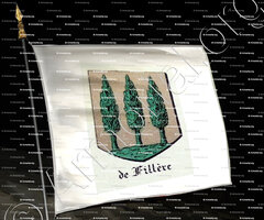 drapeau-de FILLERE_Velay_France 