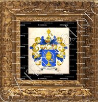cadre-ancien-or-COPPIETERS 't WALLANT_Famille noble de Brugges (Coppieters 't Wallant)_Belgique