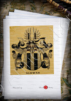 velin-d-Arches-SCHWAB_Wappenbuch der Stadt Basel . B.Meyer Knaus 1880_Schweiz 