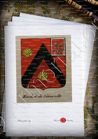 velin-d-Arches-MAUDUIT DE SEMERVILLE_Noblesse d'Empire._France