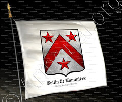 drapeau-COLLIN de LAMINIERE_Berry, Bretagne, Marche._France