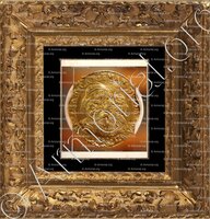 cadre-ancien-or-Charles-Emmanuel II de SAVOIE_1638-1648. Duc de Savoie, Prince de Piemont._Etats de Savoie