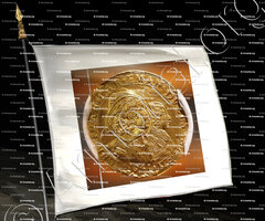 drapeau-Charles-Emmanuel II de SAVOIE_1638-1648. Duc de Savoie, Prince de Piemont._Etats de Savoie