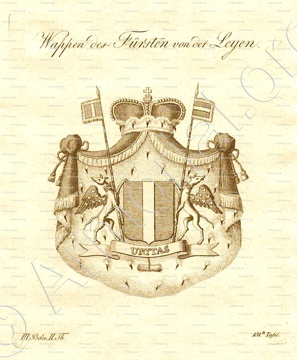 von der LEYEN_Wppen des Fürsten von der Leyen_Deutschland