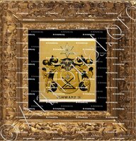 cadre-ancien-or-SCHWARZ_Wappenbuch der Stadt Basel . B.Meyer Knaus 1880_Schweiz 