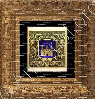 cadre-ancien-or-CHÂTELAIN_Rorez. Seigneurs des Essertines, Montagny, Belleroche, XIIIe siècle._France (ii)