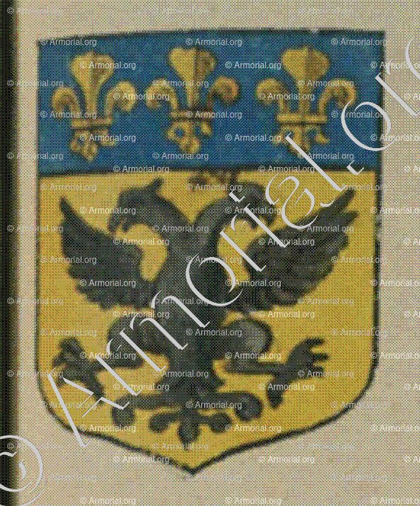 Le Corps des Officiers du Bailliage de Balberotte (Alsace)_Blason enregistré sous le règne de Louis XIV_France 