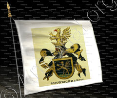 drapeau-SCHWEICKHARDT_Wappenbuch der Stadt Basel . B.Meyer Knaus 1880_Schweiz 