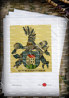 velin-d-Arches-SCHWEIGHAUSER_Wappenbuch der Stadt Basel . B.Meyer Knaus 1880_Schweiz 