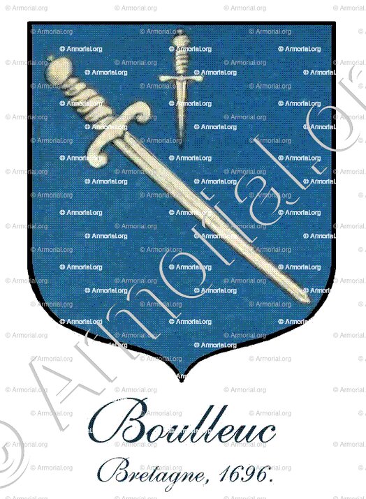 BOULLEUC_Bretagne, 1696._France