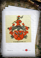velin-d-Arches-SCHWEIZER_Wappenbuch der Stadt Basel . B.Meyer Knaus 1880_Schweiz 