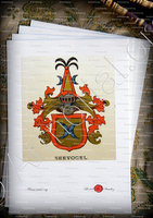 velin-d-Arches-SEEVOGEL_Wappenbuch der Stadt Basel . B.Meyer Knaus 1880_Schweiz 