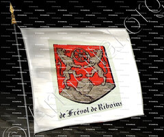 drapeau-de FREVOL de RIBAINS_Velay_France 