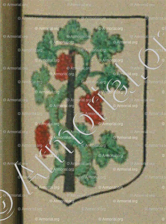 KLOSLIN d'ALTERNACH (Alsace)_Blason enregistré sous le règne de Louis XIV_France 