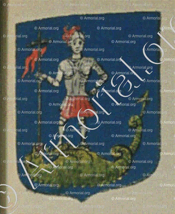 Le Couvent des Augustins de Colmar (Alsace)_Blason enregistré sous le règne de Louis XIV_France 