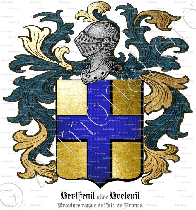 BERTHEUIL alias BRETEUIL_Province royale de l'Île-de-France_France (1)