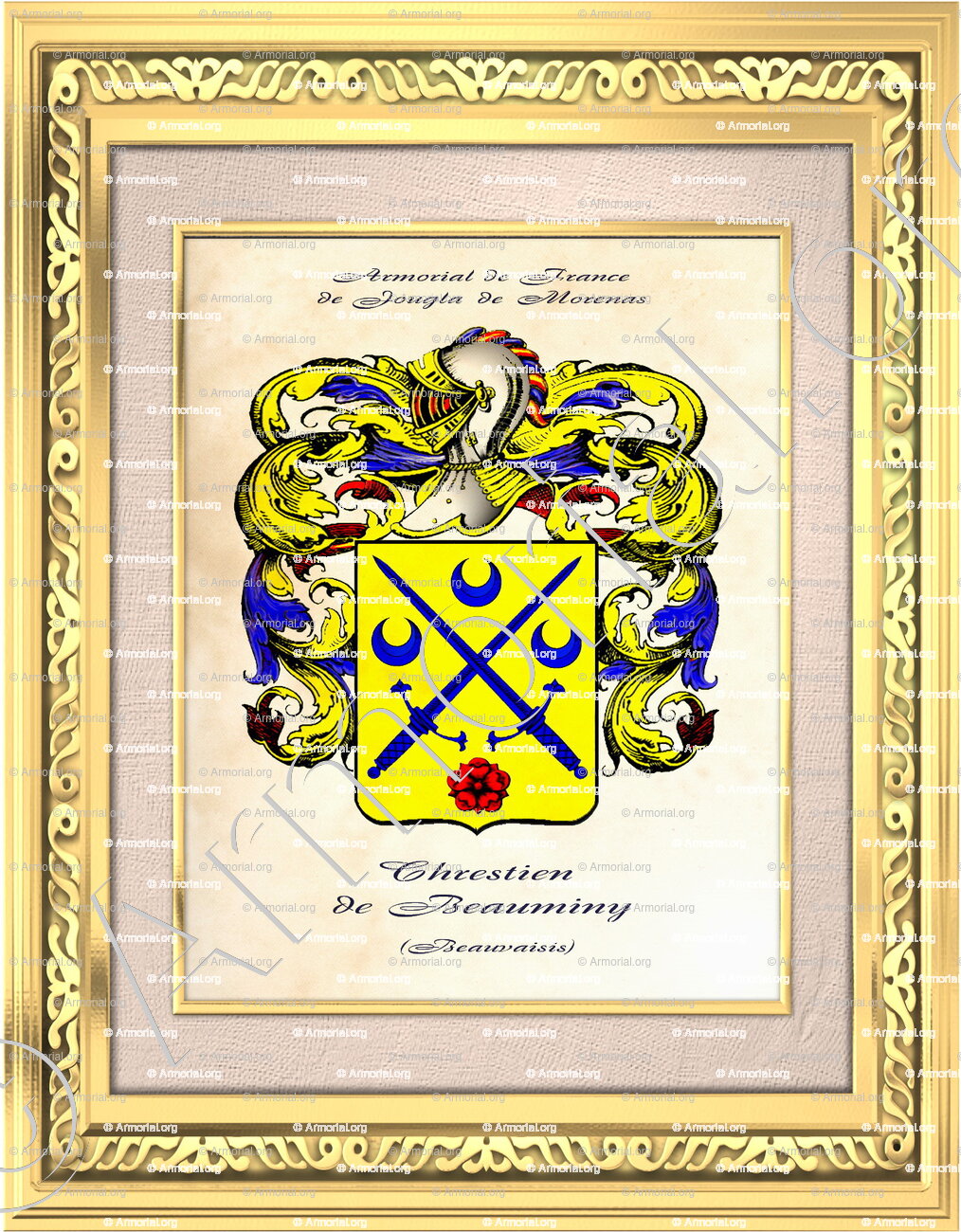 CHRESTIEN de BEAUMINY