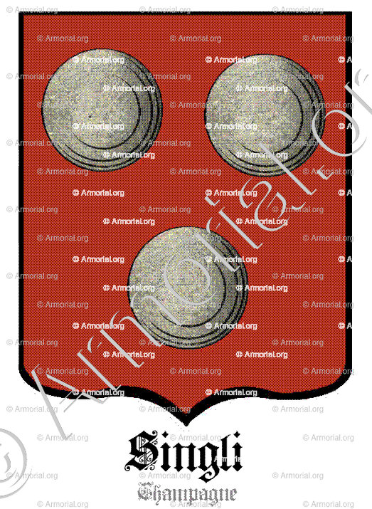 SINGLI_Champagne, 1696-1710_France