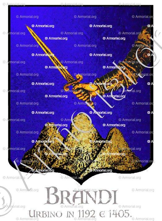 BRANDI_Urbino in 1192 e 1405._Italia (i)