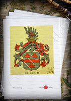 velin-d-Arches-SEILER_Wappenbuch der Stadt Basel . B.Meyer Knaus 1880_Schweiz 