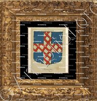 cadre-ancien-or-CLAUZIER_Champagne, Armorial de France (Ch; d'Hozier, 1696-1710)._France