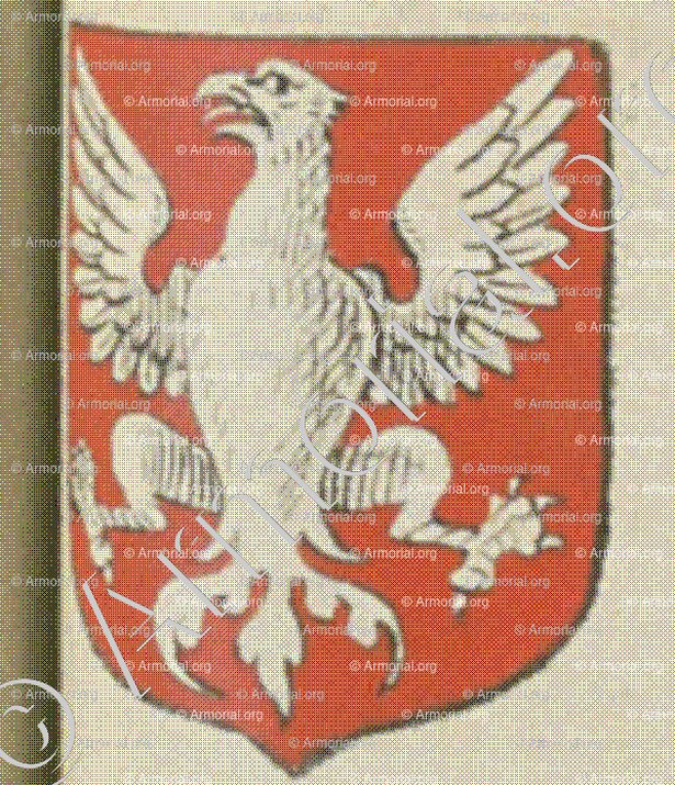 LEUGERAT (La Rochelle)_Blason enregistré sous le règne de Louis XIV._France