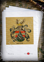 velin-d-Arches-SEITER_Wappenbuch der Stadt Basel . B.Meyer Knaus 1880_Schweiz 