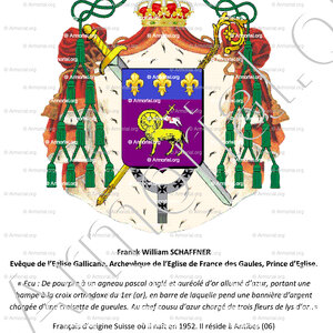 SCHAFFNER_Monseigneur-Franck William Schaffner_Suisse France (ii)