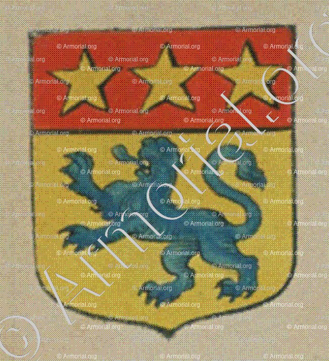 de LAUNAY (Alsace)_Blason enregistré sous le règne de Louis XIV_France