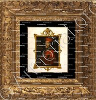 cadre-ancien-or-GRIMADI (Jerome de Grimaldi, 1600-1639._Italie. France.