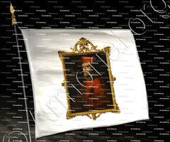 drapeau-GRIMADI (Jerome de Grimaldi, 1600-1639._Italie. France.