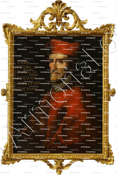 GRIMADI (Jerome de Grimaldi, 1600-1639._Italie. France.