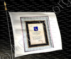 drapeau-CLEMENCEAU_Poitou. Brevet d'armoiries 1696_France (i)