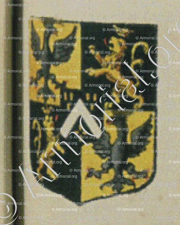 de LAY (Alsace)_Blason enregistré sous le règne de Louis XIV_France