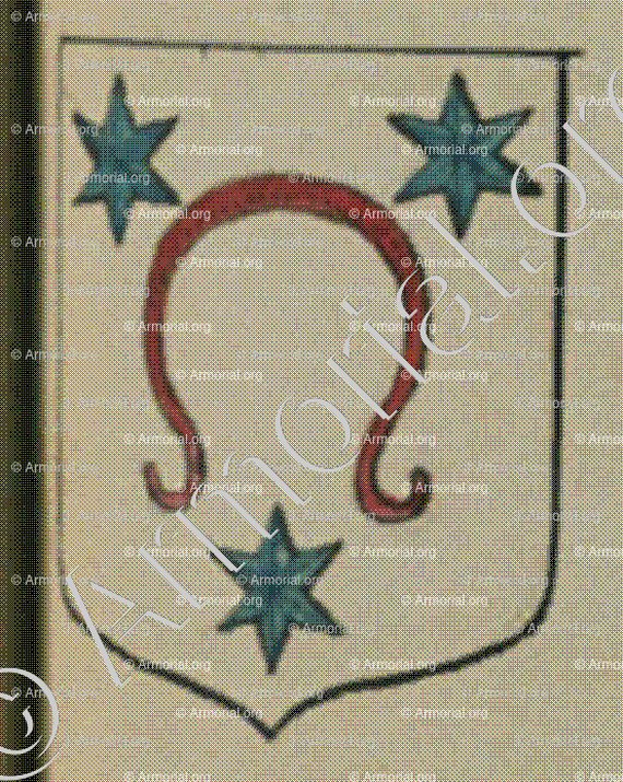 KNIEBS (Alsace)_Blason enregistré sous le règne de Louis XIV_France 
