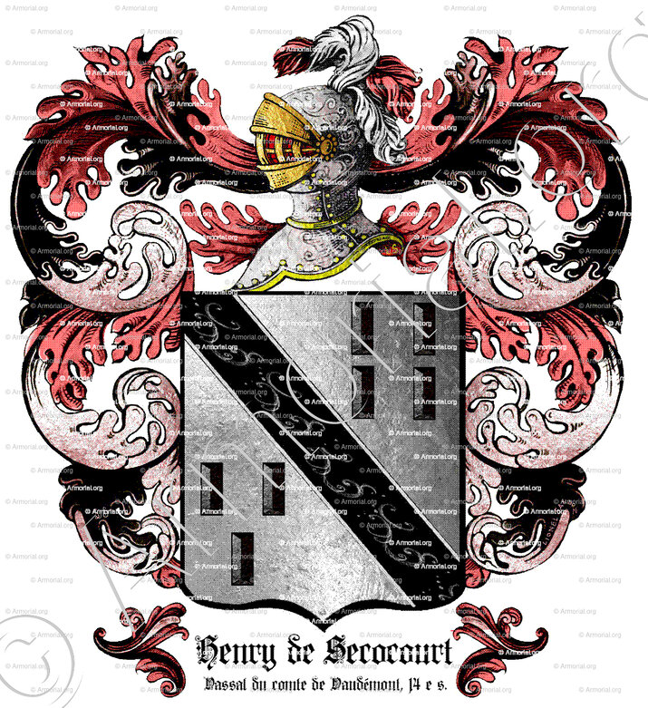 HENRY de SECOCOURT_Vassal du comte de Vaudémont, 14e s. (Lorraine)_France (ii)