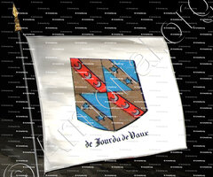 drapeau-de JOURDA de VAUX_Velay_France 