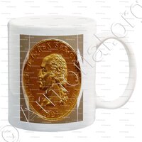 mug-Victor Emmanuel Ier _80 live sarde. Duc de Savoie, Roi de Sardaigne 1802-1821._Etats de Savoie.