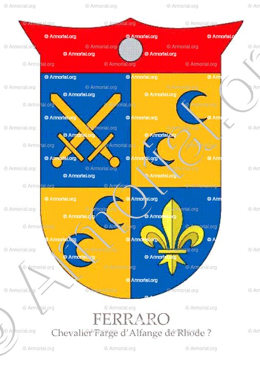 FERRARO_Chevalier Farge d’Alfange de Rhode ..._Guillaume Ferraro