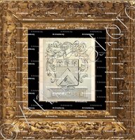 cadre-ancien-or-COLOMBET_Forez, Lyonnais. Armorial de France, 1696._France