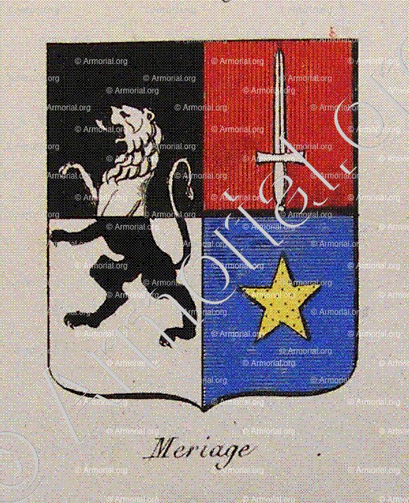 MERIAGE_Noblesse d'Empire._France