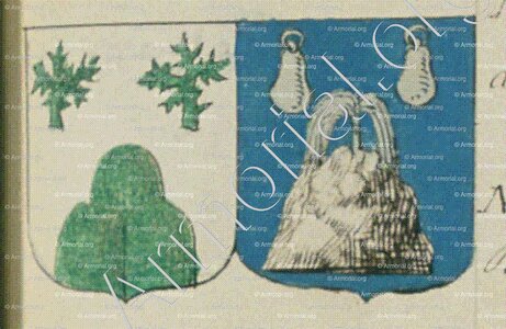 De l'EPINE et de FONTENELLE sa femme (Alsace)