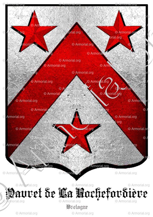 PAVRET de LA ROCHEFORDIERE_Bretagne_France